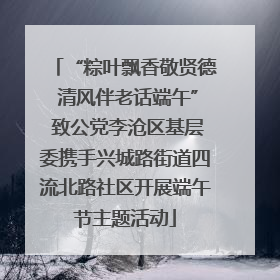 “粽叶飘香敬贤德 清风伴老话端午” 致公党李沧区基层委携手兴城路街道四流北路社区开展端午节主题活动