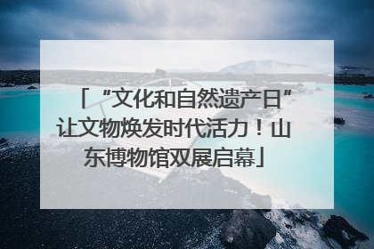 “文化和自然遗产日”让文物焕发时代活力！山东博物馆双展启幕