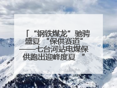 “钢铁煤龙”驰骋盛夏 “保供赛道”——七台河站电煤保供跑出迎峰度夏 “加速度”