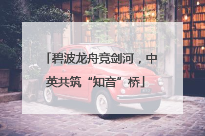 碧波龙舟竞剑河，中英共筑“知音”桥