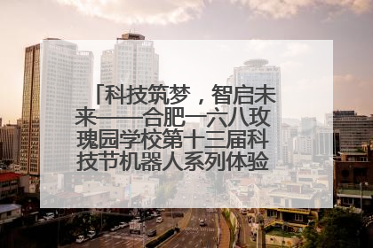 科技筑梦，智启未来——合肥一六八玫瑰园学校第十三届科技节机器人系列体验赛燃动校园