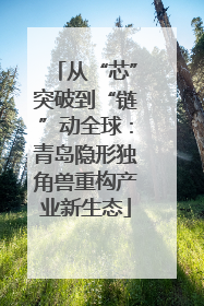 从“芯”突破到“链”动全球：青岛隐形独角兽重构产业新生态
