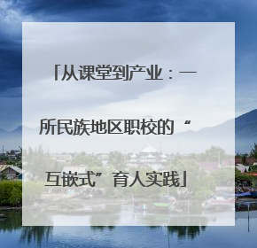 从课堂到产业：一所民族地区职校的“互嵌式”育人实践