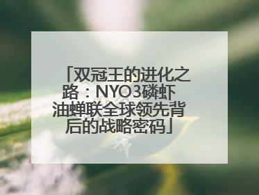双冠王的进化之路：NYO3磷虾油蝉联全球领先背后的战略密码