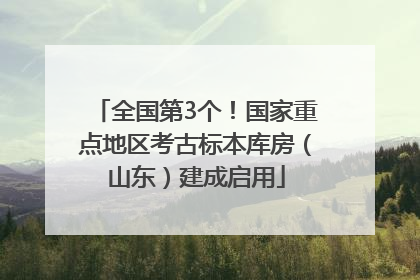 全国第3个！国家重点地区考古标本库房（山东）建成启用