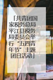 共青团国家税务总局平江县税务局委员会举行“五四青年节”主题团日活动