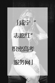 咸宁“志愿红”织密高考服务网