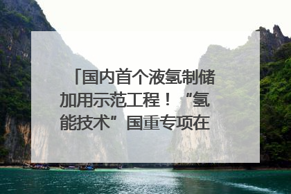 国内首个液氢制储加用示范工程！“氢能技术”国重专项在四川南充启动｜打赢经济发展翻身仗