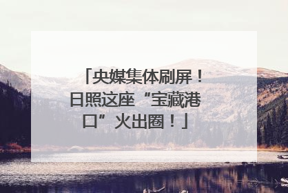央媒集体刷屏！日照这座“宝藏港口”火出圈！