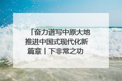 奋力谱写中原大地推进中国式现代化新篇章丨下非常之功 战非常“三夏”