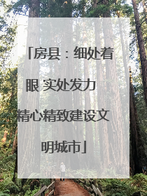 房县：细处着眼 实处发力 精心精致建设文明城市