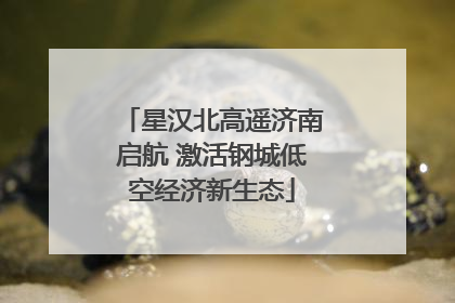 星汉北高遥济南启航 激活钢城低空经济新生态