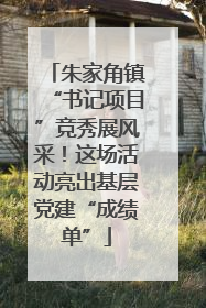 朱家角镇“书记项目”竞秀展风采！这场活动亮出基层党建“成绩单”