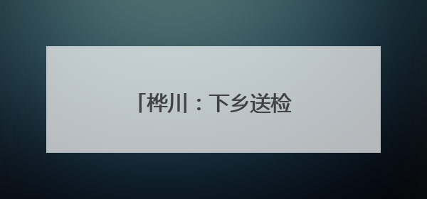 桦川：下乡送检定 暖心助农兴