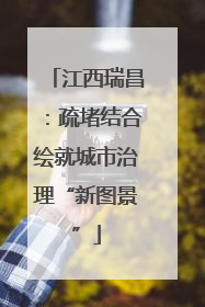 江西瑞昌：疏堵结合绘就城市治理“新图景”