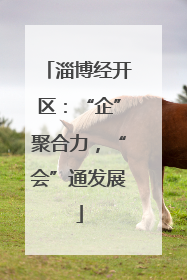 淄博经开区：“企”聚合力，“会”通发展