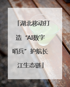 湖北移动打造“AI数字哨兵”护航长江生态链