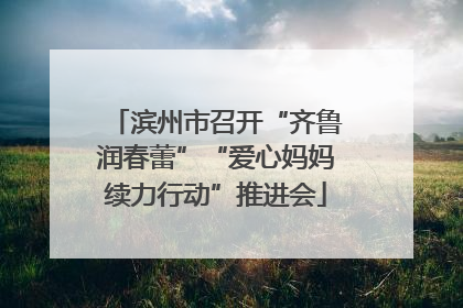 滨州市召开“齐鲁润春蕾”“爱心妈妈续力行动”推进会