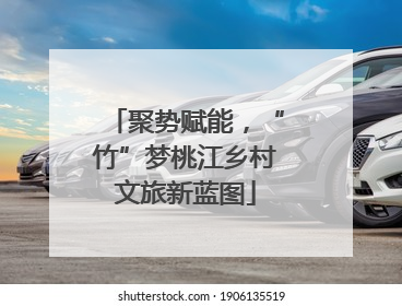 聚势赋能，“竹”梦桃江乡村文旅新蓝图