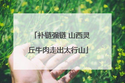 补链强链 山西灵丘牛肉走出太行山