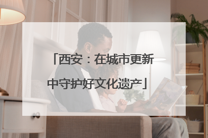 西安：在城市更新中守护好文化遗产