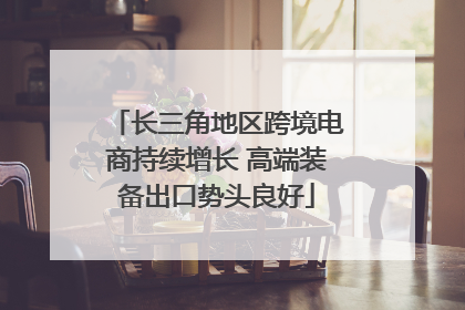 长三角地区跨境电商持续增长 高端装备出口势头良好