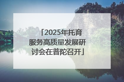 2025年托育服务高质量发展研讨会在普陀召开