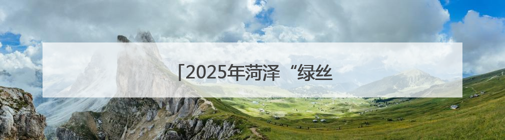 2025年菏泽“绿丝带爱心送考”行动启动